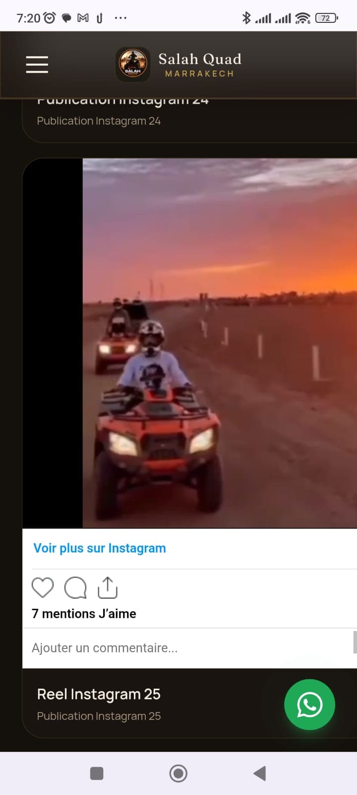 Publication Instagram 1