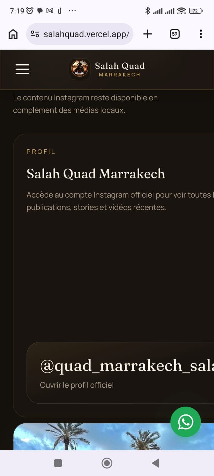 Profil Instagram